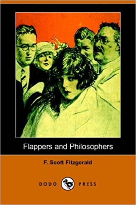 Book cover for "Flappers and Philosophers" by F. Scott Fitzgerald