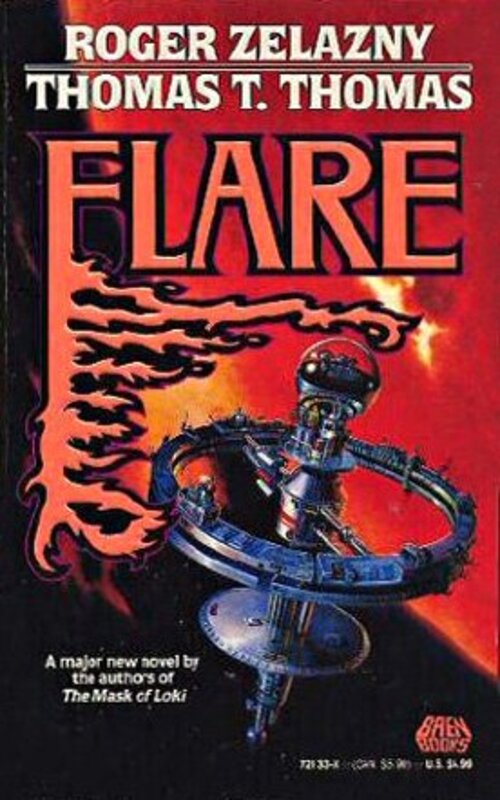 Book cover for "Flare" by Roger Zelazny