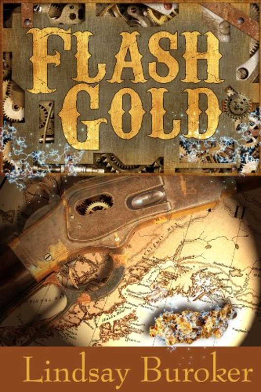 Book cover for "Flash Gold" by Lindsay Buroker