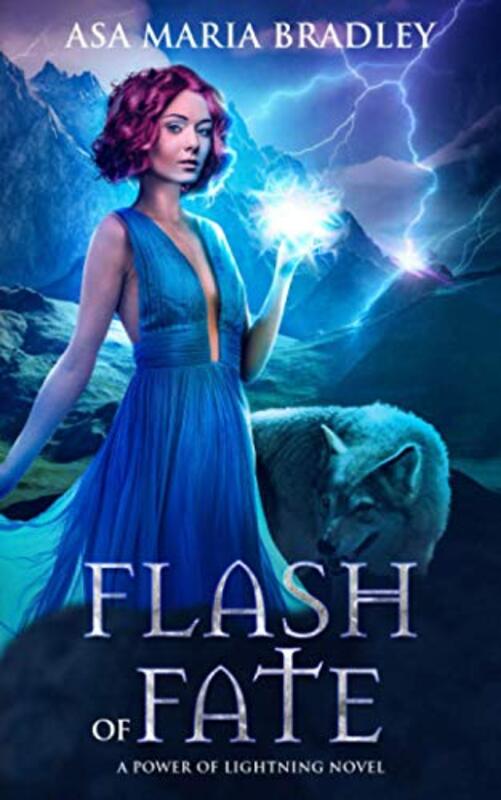 Book cover for "Flash of Fate" by Asa Maria Bradley