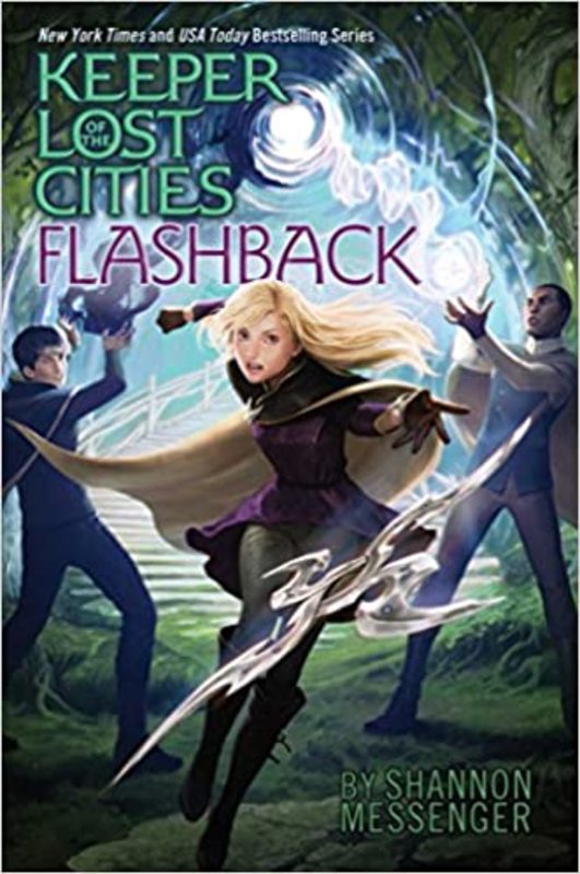 Book cover for "Flashback" by Shannon Messenger