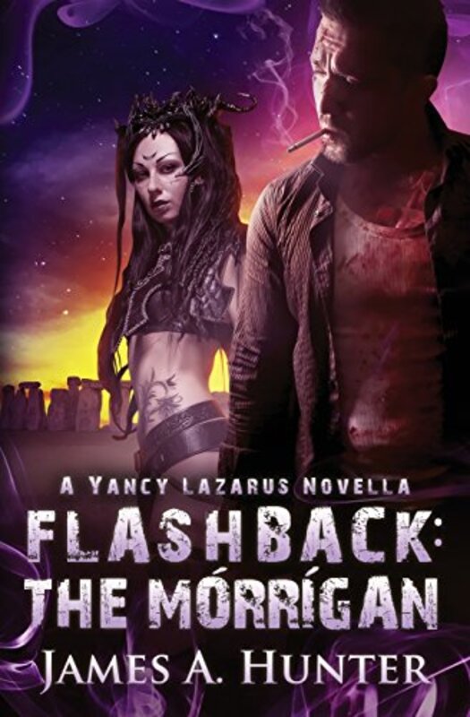 Book cover for "Flashback: The Morrigan" by James A Hunter