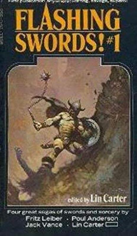 Book cover for "Flashing Swords! #1" by Lin Carter