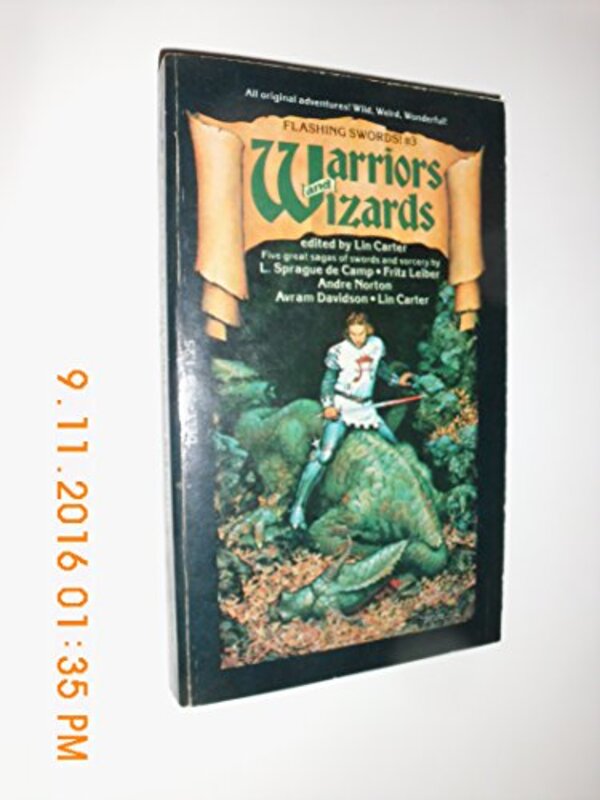 Book cover for "Flashing Swords! #3: Warriors and Wizards" by Lin Carter