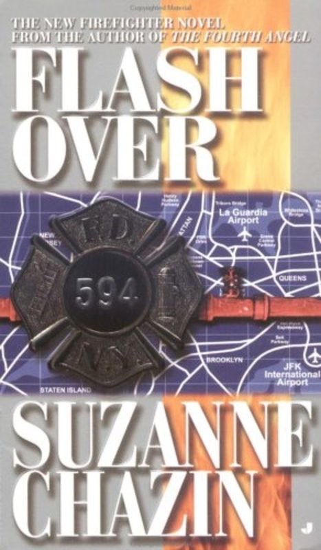 Book cover for "Flashover" by Suzanne Chazin
