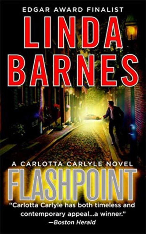 Book cover for "Flashpoint" by Linda Barnes