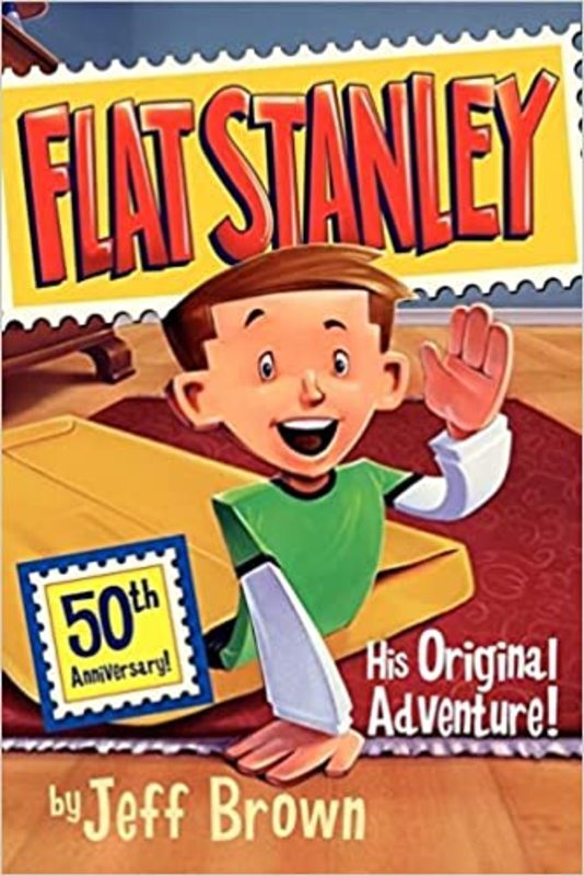 Book cover for "Flat Stanley" by Jeff Brown