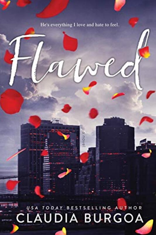 Book cover for "Flawed" by Claudia Burgoa