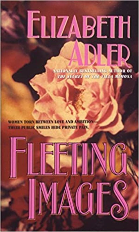 Book cover for "Fleeting Images" by Elizabeth Adler