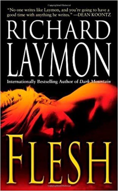 Book cover for "Flesh" by Richard Laymon