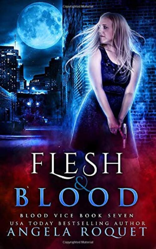 Book cover for "Flesh and Blood" by Angela Roquet