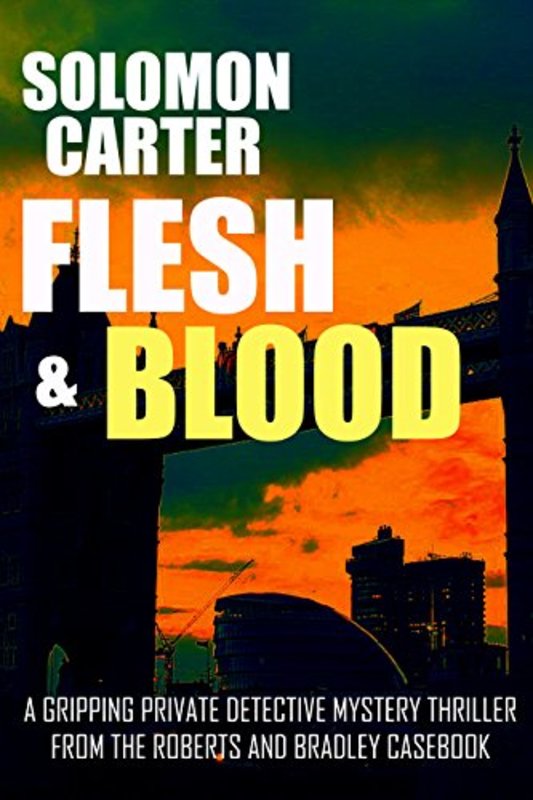 Book cover for "Flesh and Blood" by Solomon Carter