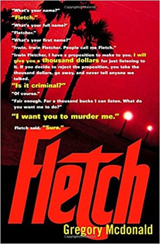 Book cover for "Fletch" by Gregory Mcdonald