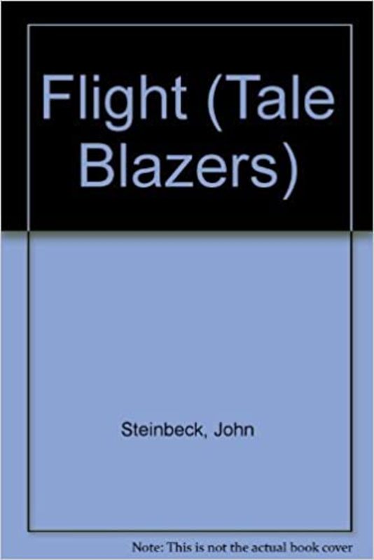 Book cover for "Flight" by John Steinbeck