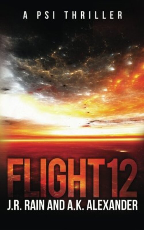 Book cover for "Flight 12: A PSI Thriller" by Michele Scott