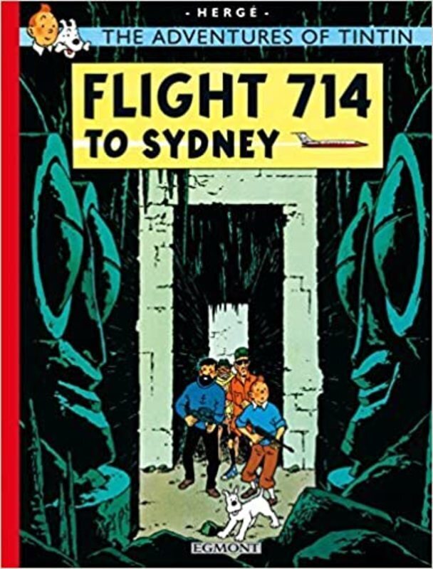 Tintin book cover