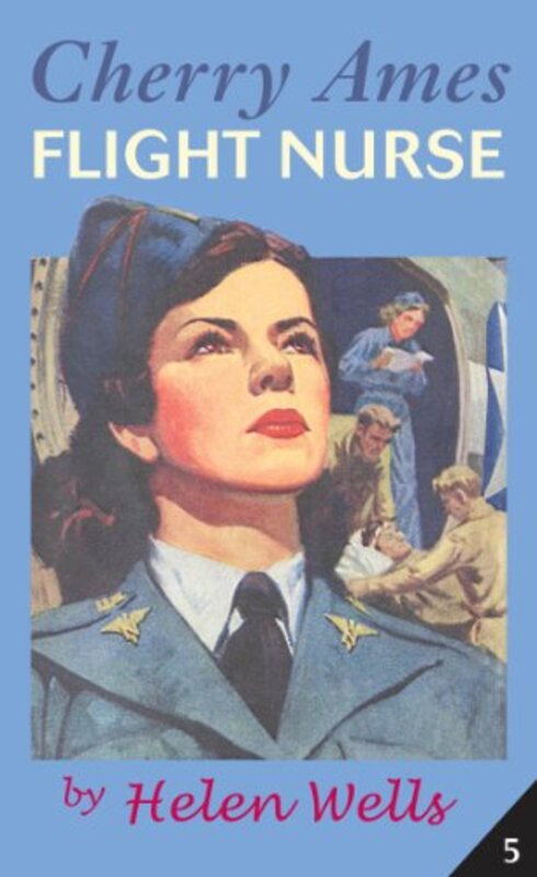 Book cover for "Flight Nurse" by Helen Wells
