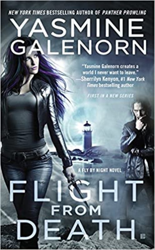 Book cover for "Flight from Death" by Yasmine Galenorn
