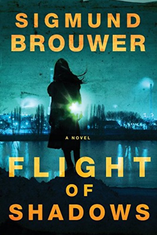 Book cover for "Flight of Shadows" by Sigmund Brouwer