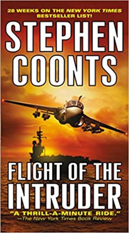 Book cover for "Flight of the Intruder" by Stephen Coonts