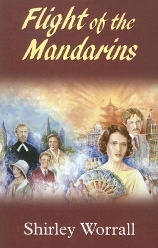 Book cover for "Flight of the Mandarins" by Shirley Wells