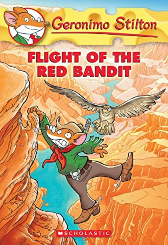 Book cover for "Flight of the Red Bandit" by Elisabetta Dami