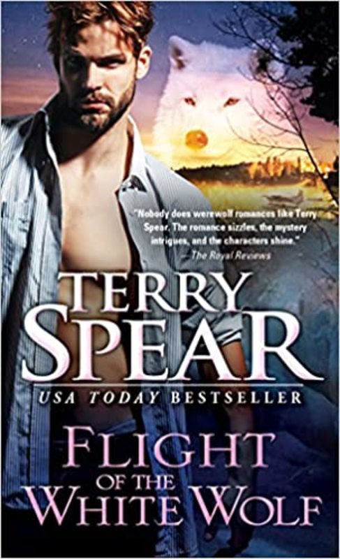 Book cover for "Flight of the White Wolf" by Terry Spear