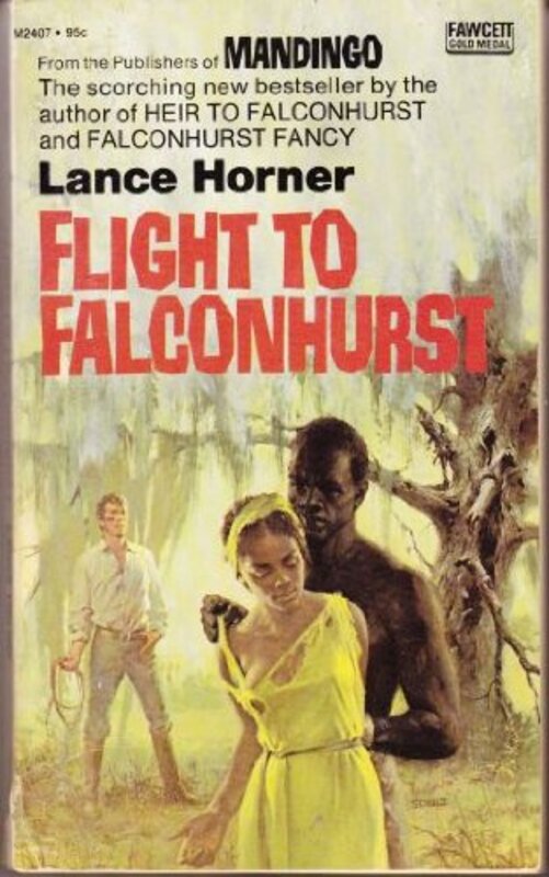 Book cover for "Flight to Falconhurst" by Lance Horner