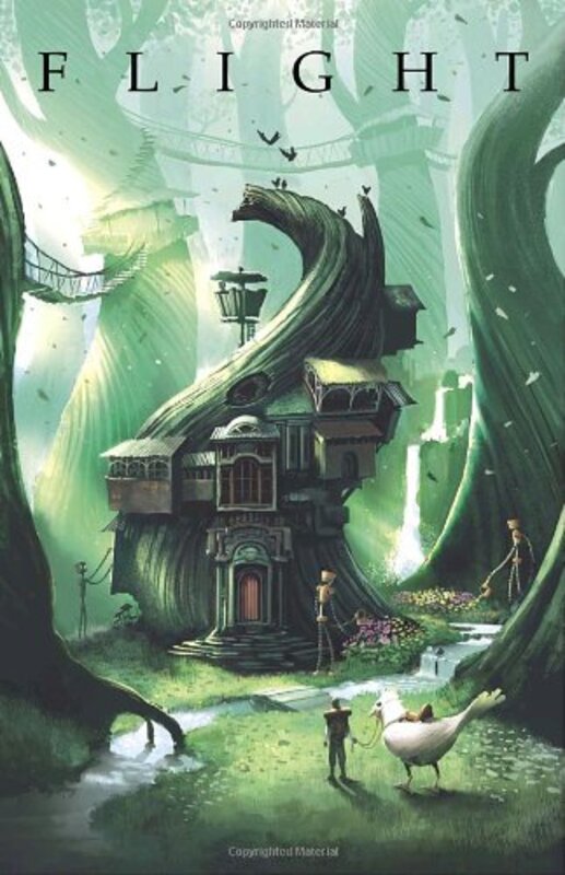 Book cover for "Flight, Vol. 3" by Kazu Kibuishi