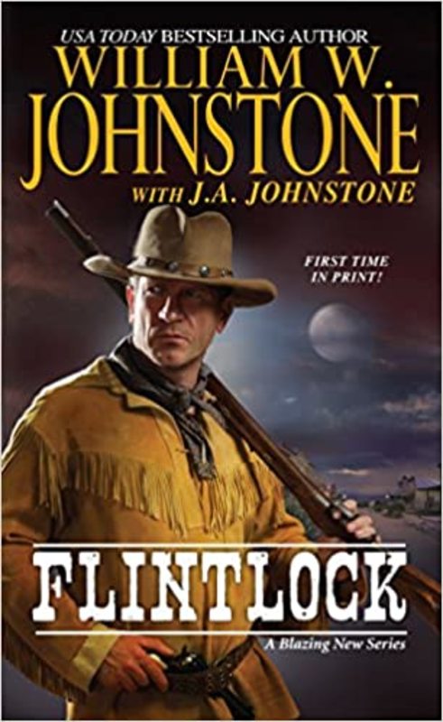 Book cover for "Flintlock" by J A Johnstone
