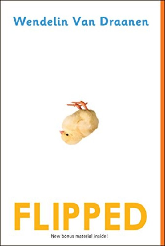 Book cover for "Flipped" by Wendelin Van Draanen