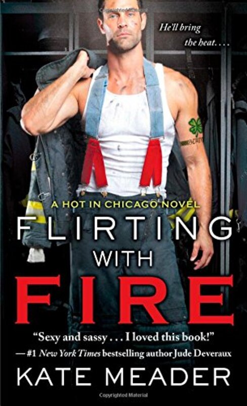 Book cover for "Flirting with Fire" by Kate Meader