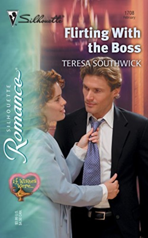 Book cover for "Flirting with the Boss" by Teresa Southwick