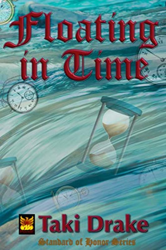 Book cover for "Floating in Time" by Taki Drake