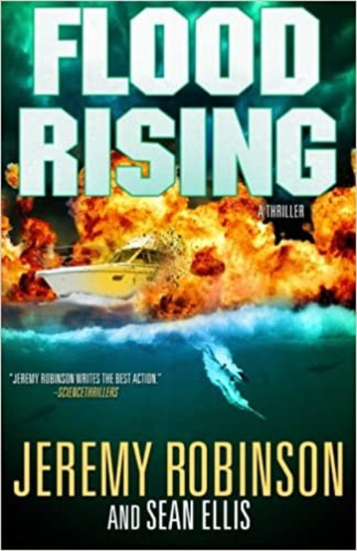 Book cover for "Flood Rising" by Jeremy Robinson