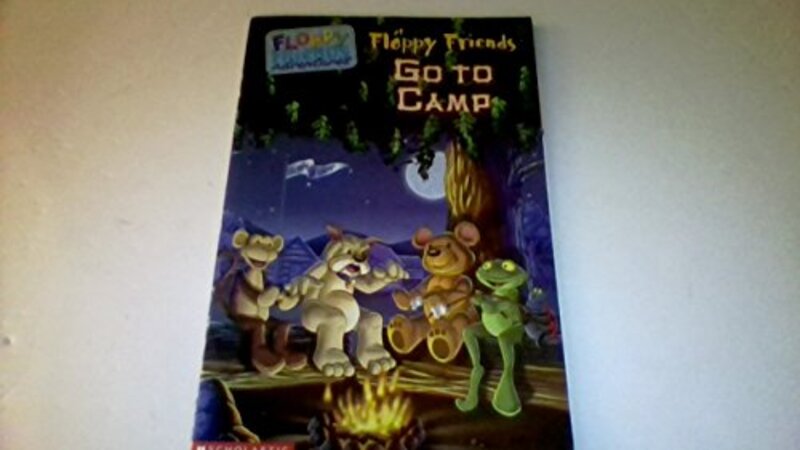 Book cover for "Floppy Friends Go to Camp" by Nancy Krulik