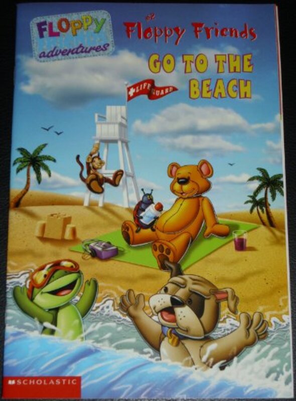 Book cover for "Floppy Friends Go to the Beach" by Nancy Krulik
