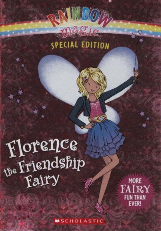 Book cover for "Florence the Friendship Fairy" by Daisy Meadows