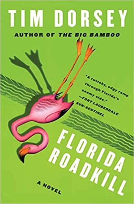 Book cover for "Florida Roadkill" by Tim Dorsey