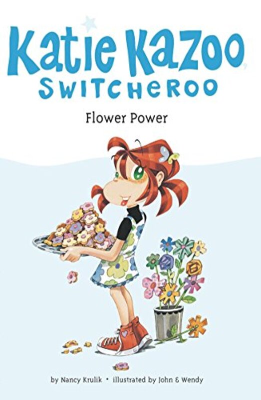 Book cover for "Flower Power" by Nancy Krulik