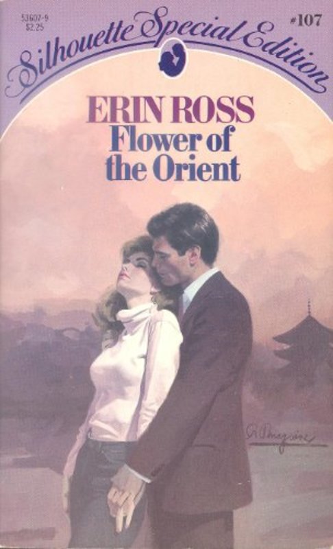 Book cover for "Flower of the Orient" by Shirley Tallman