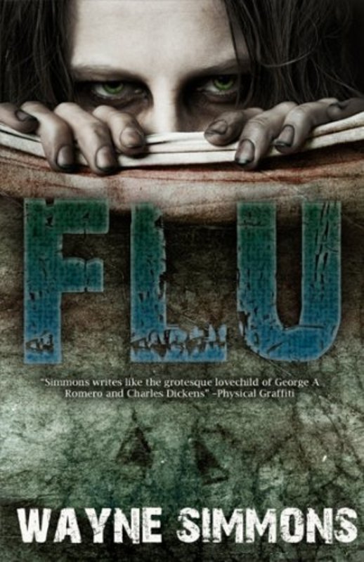 Book cover for "Flu" by Wayne Simmons