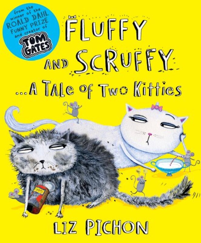 Book cover for "Fluffy and Scruffy" by Liz Pichon