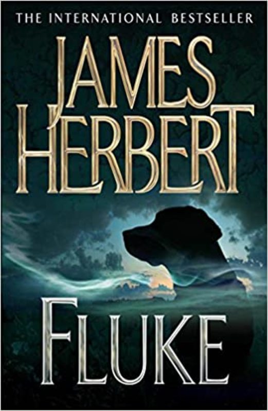 Book cover for "Fluke" by James Herbert