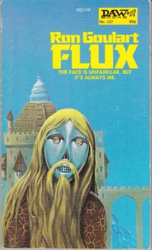Book cover for "Flux" by Ron Goulart