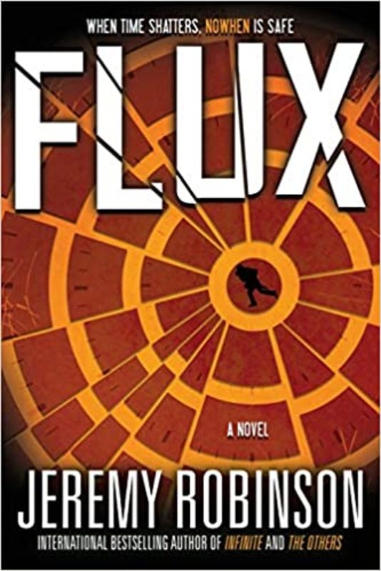 Book cover for "Flux" by Jeremy Robinson