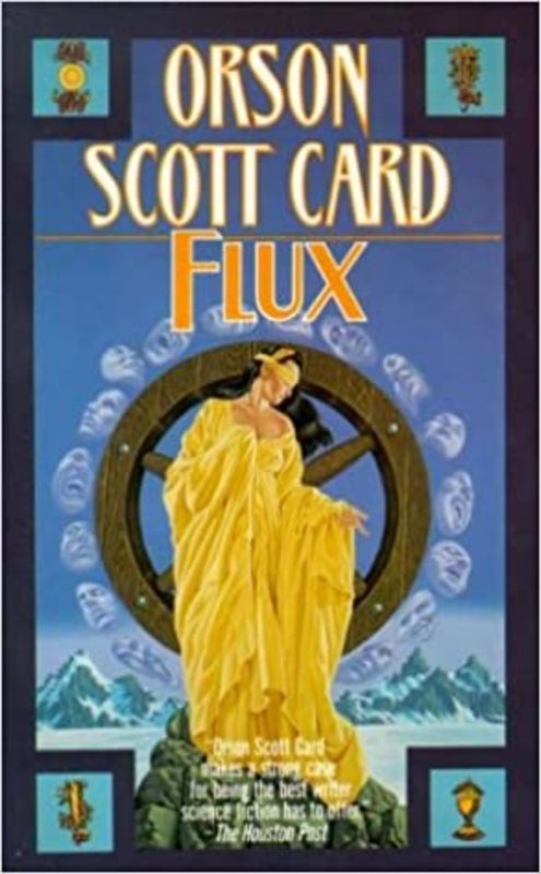 Book cover for "Flux" by Orson Scott Card