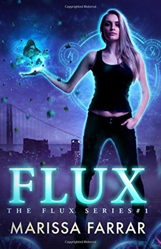 Book cover for "Flux" by Marissa Farrar