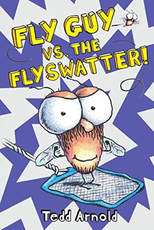 Book cover for "Fly Guy vs. the Flyswatter!" by Tedd Arnold