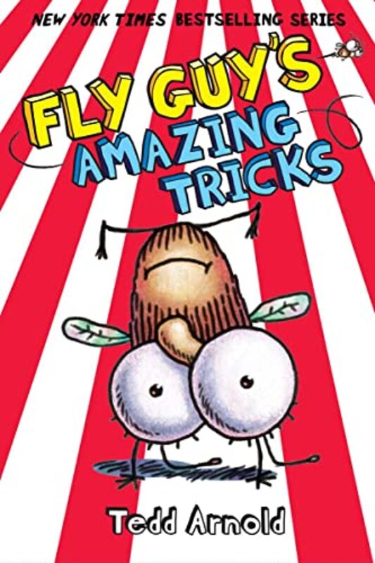 Book cover for "Fly Guy's Amazing Tricks" by Tedd Arnold